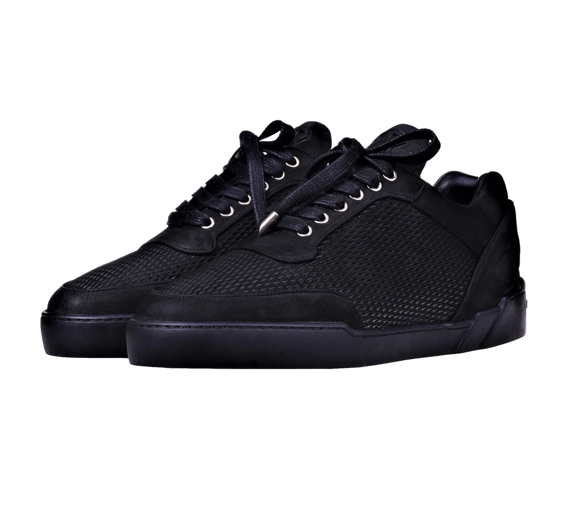 Benjamin Berner BNJ Low Top Nappa - Black